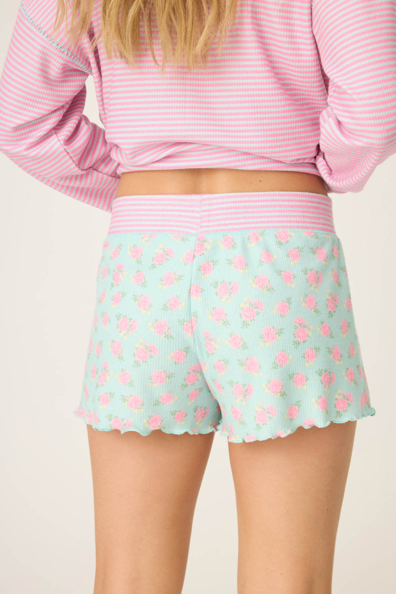 Secret Garden Short - Mint Floral
