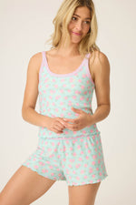 Secret Garden Cami - Mint Floral