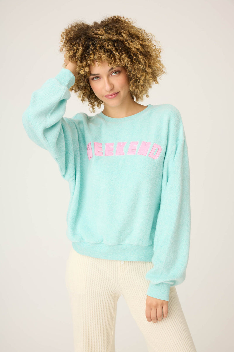 Secret Garden Weekend Sweatshirt - Mint
