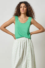 Shirred Strap Tank Top - Julep