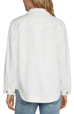 Shirt Jacket - White