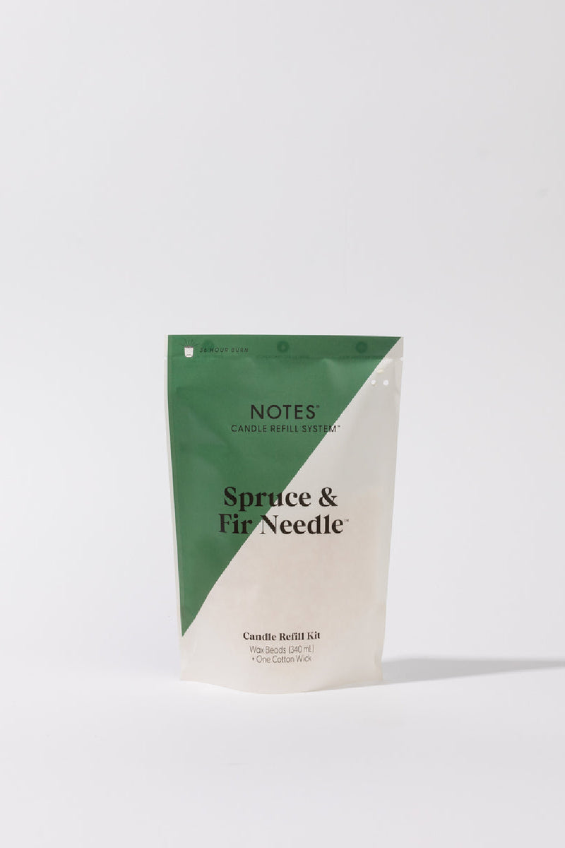 Notes Candle Refill - Spruce and Fir Needle
