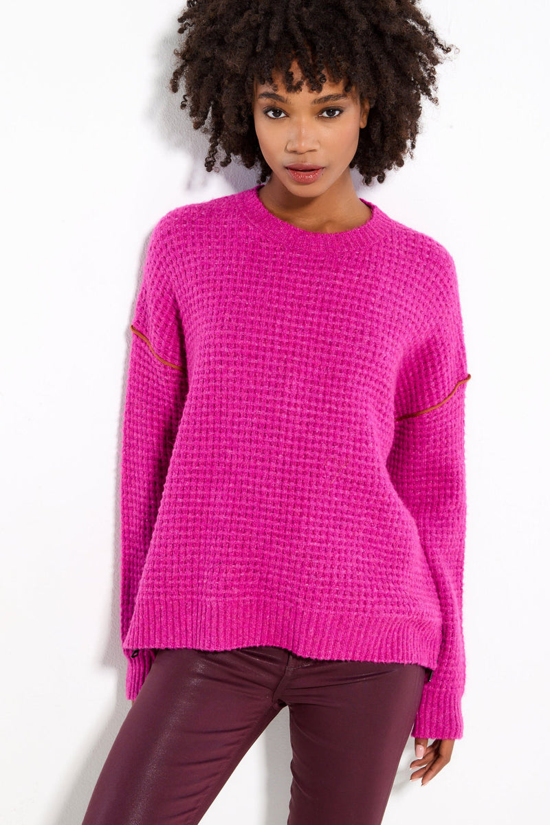 Stitch Me Sweater - Ultraviolet