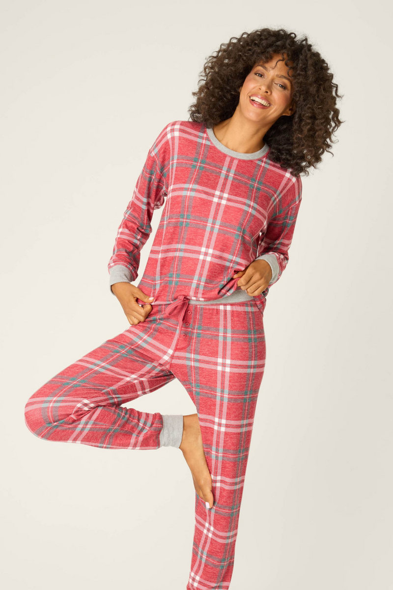 Let's Get Toasty Long Sleeve - Plaid