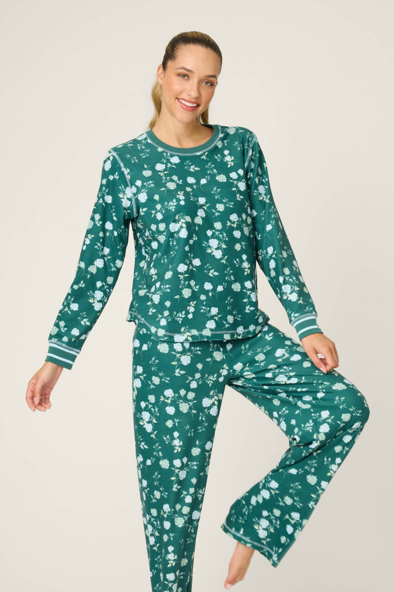 Winter Wonderland Long Sleeve - Dark Forest Floral