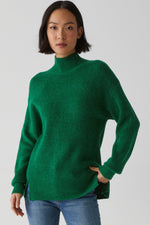 Zion Mock Neck Pullover - Beetle
