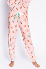 Cupcake Print Pajama Set - Pink Mist