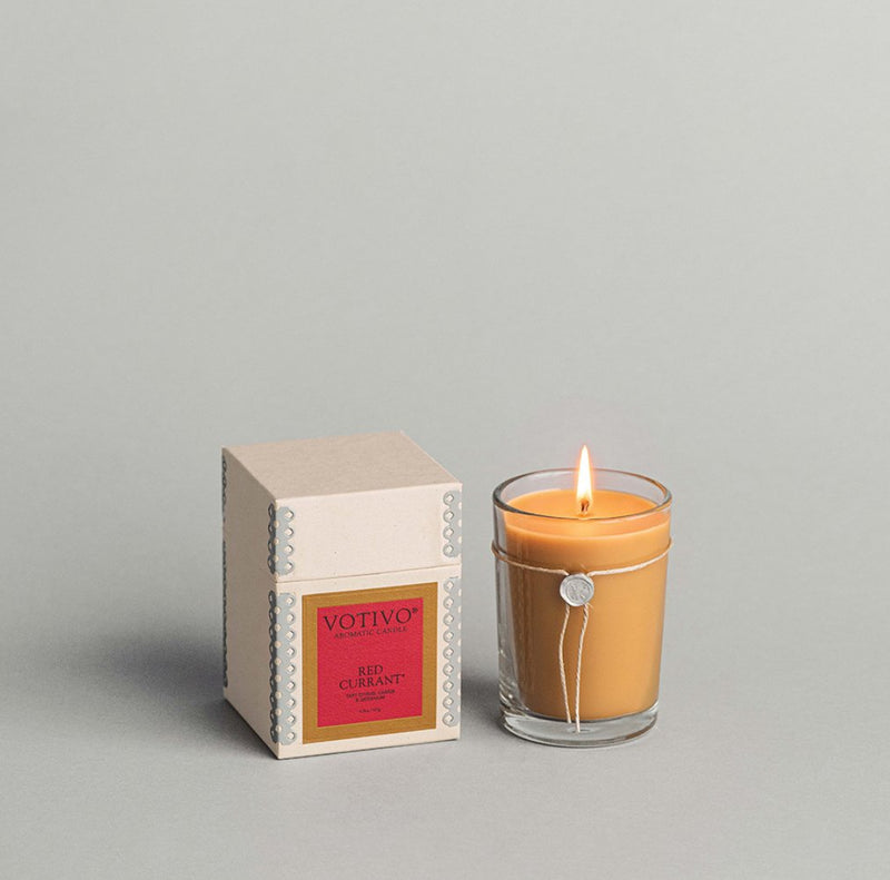 Votivo Aromatic Candle - Red Currant