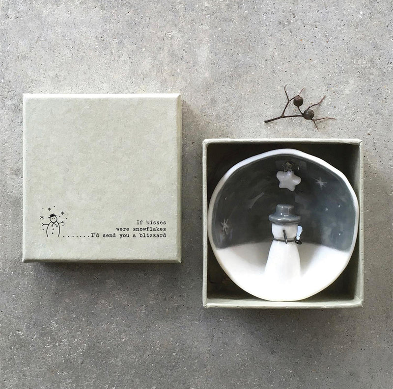 Porcelain Ornament w Gift Box