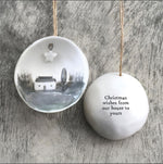 Porcelain Ornament w Gift Box
