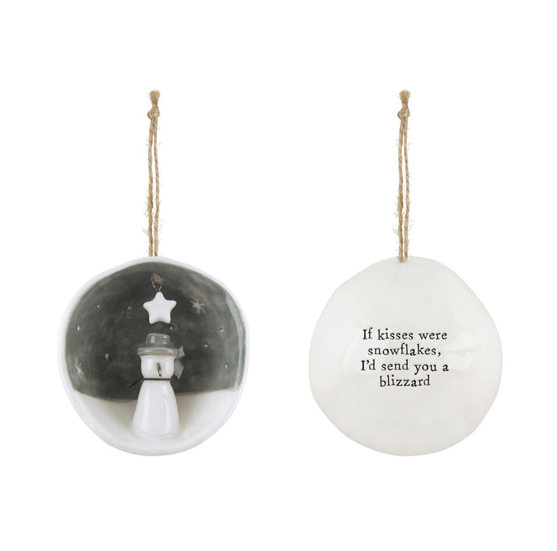 Porcelain Ornament w Gift Box