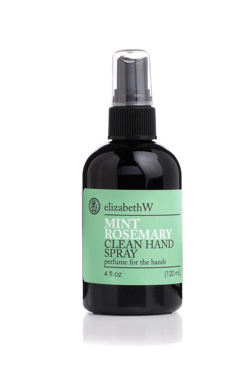 Clean Hand Spray 4 oz - Mint Rosemary
