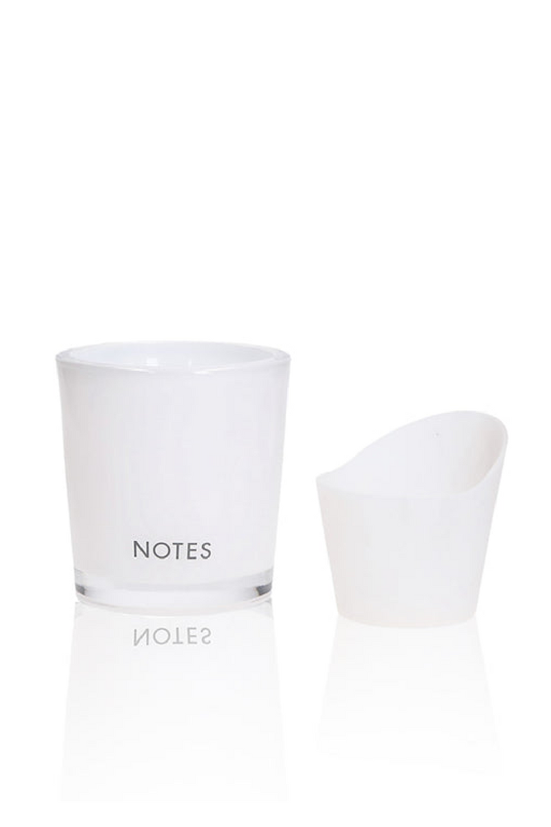 Notes Starter Glass Candle