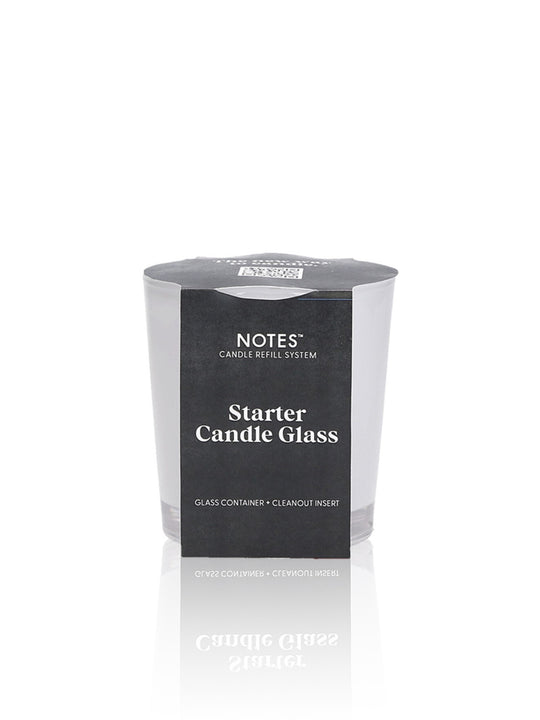 Notes Starter Glass Candle