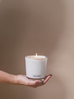 Notes Starter Glass Candle