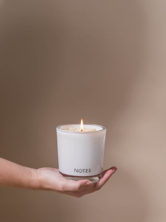 Notes Starter Glass Candle