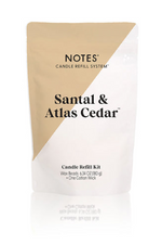 Notes Candle Refill - Santal & Atlas Cedar