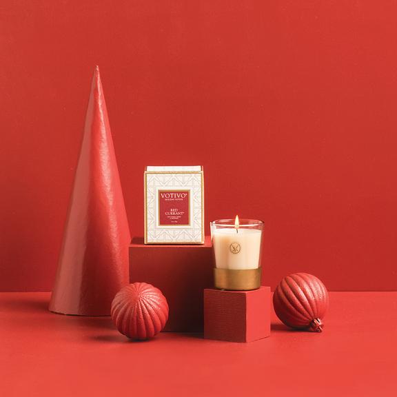 Holiday Collection Votive Candle -Red Currant