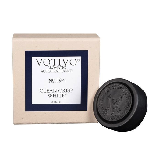 Votivo Car Fragrance - Clean Crisp White